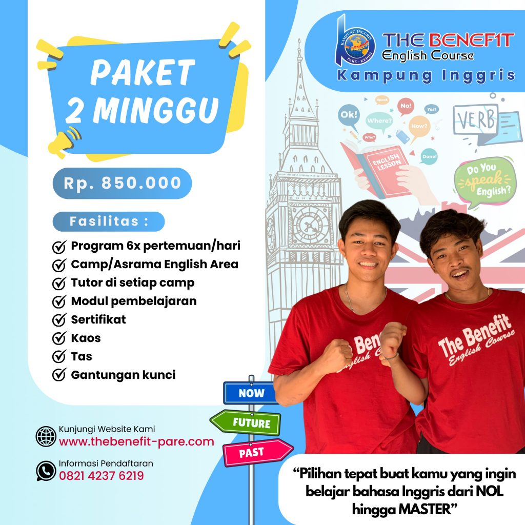 paket 1 minggu kampung inggris